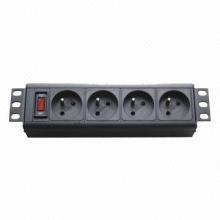 Euro Plug Socket 4-Way PDU